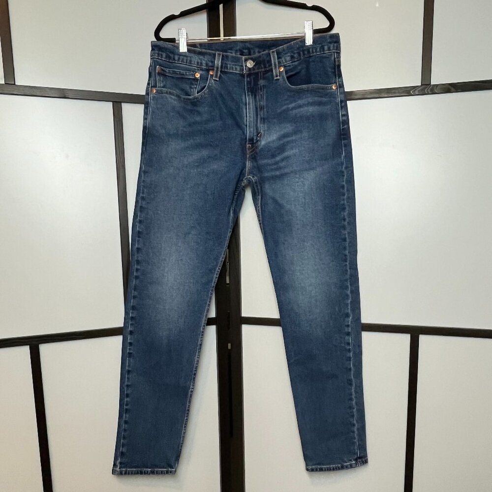 Levi's 502 Taper Fit Dark Blue Wash Men's Jeans